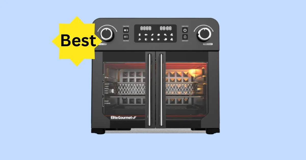 Best Elite Gourmet Air Fryer Oven 
