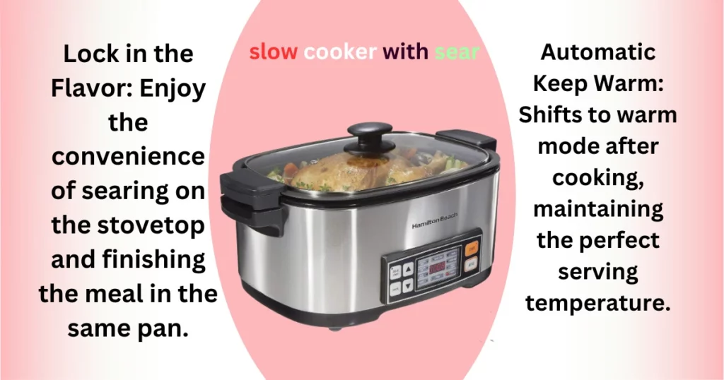 slow cooker with sear